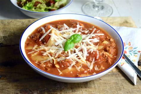 lasagnesuppe thermomix